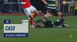 Allianz Cup: Sporting vs Benfica, Caso Álvaro Carreras, 38' (2024-2025)
