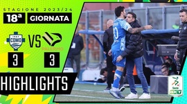 Serie B: Como 3 - 3 Palermo (2023-2024)