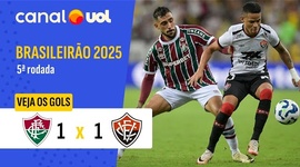 Brasileirão: Fluminense 1 - 1 Vitória (2025)