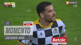 Liga Portugal Betclic: Estoril vs Boavista, Jogada Salvador Agra, 21' (2024-2025)