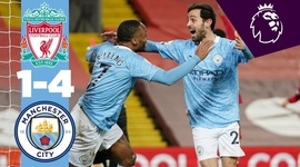 Premier League: Liverpool 1 - 4 Man City (2020-2021)