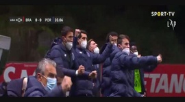 Liga NOS: Sp. Braga (0-1) FC Porto, Golo Sérgio (g.p.), 36m (2020-2021)