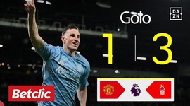 Premier League: Man Utd vs Nottingham Forest, Golo 1-3 Chris Wood (2024-2025)