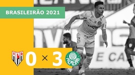 Brasileirão: Atlético-GO 0 - 3 Palmeiras (2021)