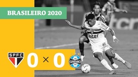Brasileirão: São Paulo 0 - 0 Grêmio (2020)