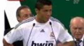 Apresentação de Cristiano Ronaldo no Real Madrid