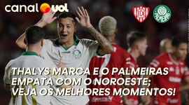 Campeonato Paulista: Noroeste-SP 1 - 1 Palmeiras (2025)