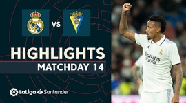 La Liga: Real Madrid 2 - 1 Cádiz (2022-2023)