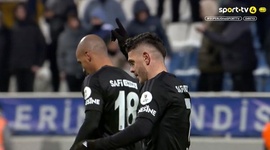 Super Ligi: Eyüpspor vs Besiktas, Golo 1-2 M. Rashica (2024-2025)
