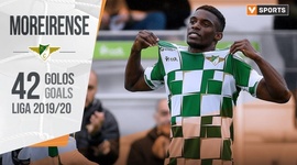 Moreirense: Os 42 golos na Liga 19/20