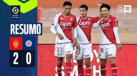 Ligue 1: Monaco 2 - 0 Montpellier (2023-2024)