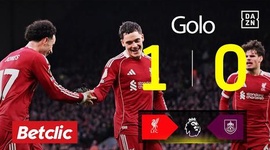 Premier League: Liverpool vs Burnley, Golo 1-0 Wirtz (2025-2026)