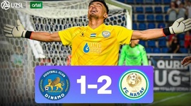 Super League: Dinamo Samarqand 1 - 2 Nasaf Qarshi (2024)