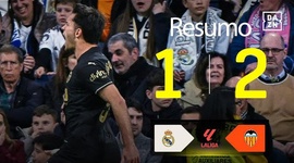 La Liga: Real Madrid 1 - 2 Valência (2024-2025)
