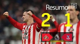 Premier League: Sunderland 2 - 1 Crystal Palace (2025-2026)