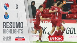 Liga Portugal Betclic: Gil Vicente 3 - 1 FC Porto (2024-2025)