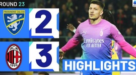 Serie A: Frosinone 2 - 3 Milan (2023-2024)