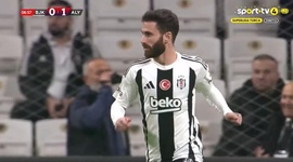 Super Ligi: Besiktas vs Alanyaspor, Golo 1-1 Rafa Silva (2024-2025)