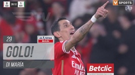 Liga Portugal Betclic: Benfica vs Rio Ave, Golo 1-1 Di María (2023-2024)