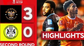 FA Cup: Blackpool 3 - 0 Forest Green (2023-2024)