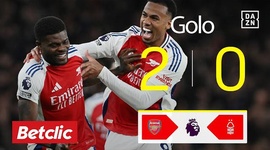 Premier League: Arsenal vs Nottingham Forest, Golo 2-0 Partey (2024-2025)