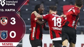 Super Ligi: Gaziantep FK 3 - 0 Basaksehir (2024-2025)