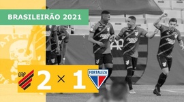 Brasileirão: Athletico-PR 2 - 1 Fortaleza (2021)