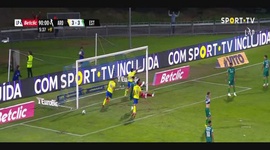 Liga Portugal Betclic: Arouca (4-3) Estoril, Golo Pedro Santos, 96m (2023-2024)