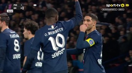 Ligue 1: PSG vs Marseille, Golo 1-0 O. Dembélé (2024-2025)