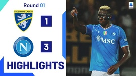 Serie A: Frosinone 1 - 3 Napoli (2023-2024)