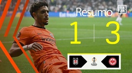 Liga Europa: Besiktas 1 - 3 Frankfurt (2024-2025)