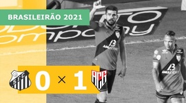 Brasileirão: Santos 0 - 1 Atlético-GO (2021)