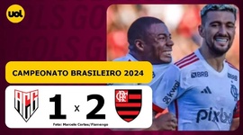 Brasileirão: Atlético-GO 1 - 2 Flamengo (2024)