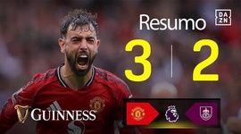 Premier League: Man Utd 3 - 2 Burnley (2025-2026)