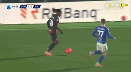 Serie A: Como vs Milan, Golo 1-2 A. Rabiot (2025-2026)