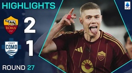 Serie A: Roma 2 - 1 Como (2024-2025)