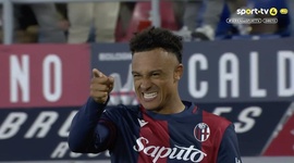 Serie A: Bologna vs Napoli, Golo 1-1 D. Ndoye (2024-2025)