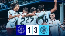 Premier League: Everton 1 - 3 Man City (2023-2024)