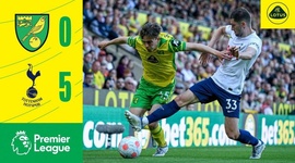 Premier League: Norwich 0 - 5 Tottenham (2021-2022)