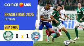 Brasileirão: Palmeiras 0 - 1 Bahia (2025)