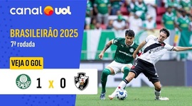 Brasileirão: Vasco 0 - 1 Palmeiras (2025)