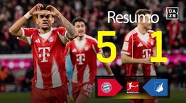 Bundesliga: Bayern München 5 - 1 1899 Hoffenheim (2025-2026)