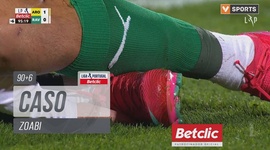 Liga Portugal Betclic: Arouca vs Rio Ave, Caso Zoabi, 96' (2024-2025)