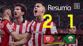 La Liga: Athletic Bilbao 2 - 1 Elche (2025-2026)