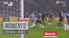 Liga Portugal Betclic: FC Porto vs V. Guimarães, Jogada João Miguel Mendes, 83' (2024-2025)