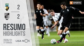 Liga NOS: Farense 2 - 2 V. Guimarães (2020-2021)
