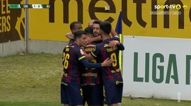 Liga Portugal 2 Meu Super: Desp. Chaves vs Oliveirense, Golo 1-0 Pedro Pinho (2024-2025)
