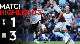 Premier League: Fulham 1 - 3 Aston Villa (2024-2025)
