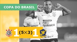 Copa do Brasil: Corinthians 5 - 3 g.p Retrô FC (2021)