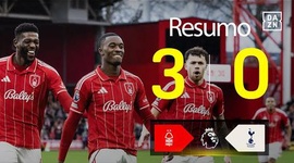Premier League: Nottingham Forest 3 - 0 Tottenham (2025-2026)